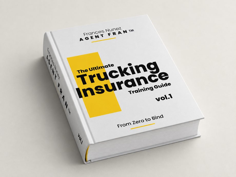 The Ultimate Trucking Insurance Training Guide, hardcover